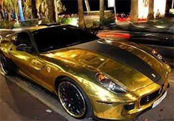 خودروی فراری طلا برای شاهزاده سعودی !