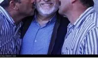 بوسه سیل‌زدگان ترکمن بر گونه وزیر کشور