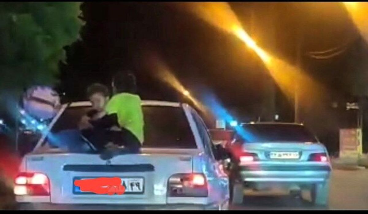   واکنش پلیس به ویدئوی جنجالی پراید در یاسوج 