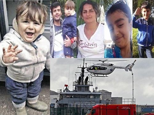 تراژدی غرق‌شدن خانواده ایرانی در راه پناهندگی