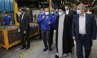 دستور مهم رئیسی در بازدید سرزده از ایران‌خودرو