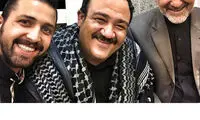 عکس: غفوریان و افشانی در کنار ولایتی