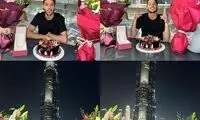 جشن تولد ستاره سابق استقلال در امارات