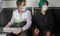 واکسیناسیون سیار کرونا در حاشیه‌ شهر اهواز