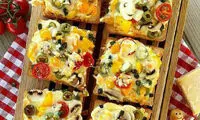 طرز تهیه پیتزا فوری با نان تست