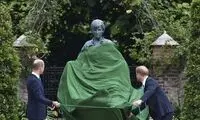 رونمایی از مجسمه یادبود پرنسس دیانا