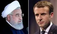 روحانی به مکرون: مذاکرات اخیر گامی به جلو است