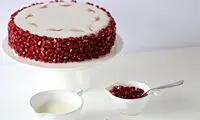 کیک پسته و انار، ویژه شب یلدا و کریسمس