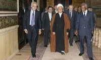 عکس: دیدار کوفی عنان با آیت الله هاشمی