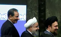 روحانی، سید حسن و جهانگیری در یک قاب