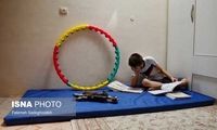تصاویری از مدارس آنلاین در روز‌های کرونایی