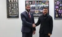 زلنسکی در دمشق با جولانی دیدار کرد