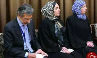 حجاب زنان ایتالیایی در دیدار با رهبری