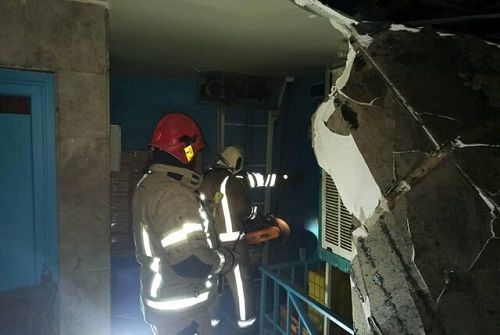 آتش‌سوزی در انباری یک مرکز درمانی در تهران