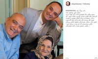 احسان کرمی عزادار شد
