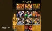 اعلام نامزد‌های بخش سینمای جشن حافظ