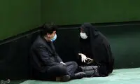 تصاویری جالب در حاشیه صحن علنی مجلس