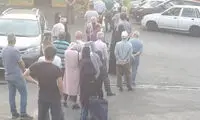 تصویرِ جدید از صف‌کشی مردم برای خرید مرغ