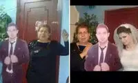 مجسمه برادر در جشن ‎عروسی! +عکس