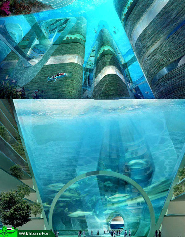 چین، طرح شهری در زیر آب را ارائه داد