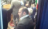 بهداد سلیمی در جمع هواداران روحانی