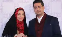 عکس: آزاده نامداری و همسرش در کاخ فجر