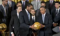 تقدیر رئیس جمهور آمریکا از قهرمان NBA