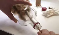 نقاشی با دود و گوش پاک کن! +عکس