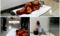 تصاویرِ کف‌خوابیِ بیماران مبتلا به کرونا در قزوین!