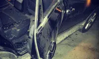 سرقت شبانه از خودروی رشیدپور +عکس