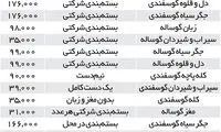 دل و قلوه، هم‌قیمت گوشت شدند!