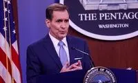 پنتاگون: نگران فعالیت‌ نیروی دریایی ایران هستیم