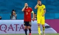 یورو ۲۰۲۰؛ تساوی بی‌حاصل اسپانیا برابر سوئد