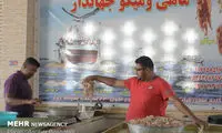 بازار ماهی و میوه جزیره قشم در تابستان