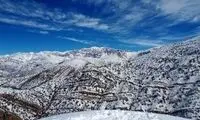 بارش برف ۷ متری در رشته کوه دنا!