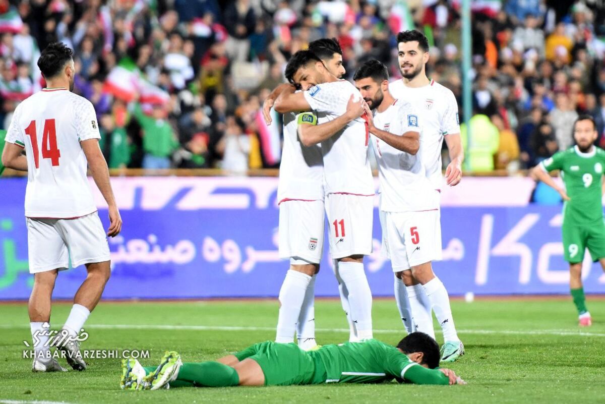 آمار عجیب تیم ملی ایران در عشق آباد