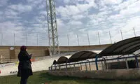 تصویر زیبا از بانوی ایرانی در ورزشگاه آزادی