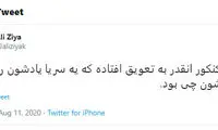 کنایه علی ضیا به تعویق برگزاری کنکور سراسری