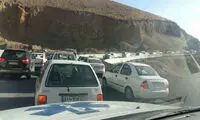 ترافیک سنگین در محور هراز