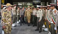 عکس: عیادت امیر پوردستان از سربازان
