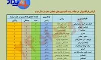 قدرت‌نمایی امید‌های مجلس در ریاست کمیسیون‌ها