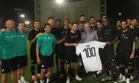 ژاوی با پرسپولیس به ۱۰۰ رسید