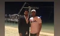 آرزوی موفقیت علی کریمی برای رحمتی
