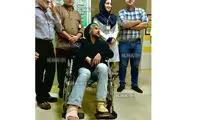 امین حیایی دچار حادثه شد