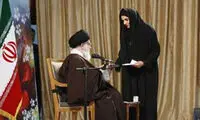بانوی ووشوکار مدالش را به رهبری تقديم‌ کرد