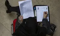 چند تصویر خاص از حاشیه برگزاری آزمون دکترا