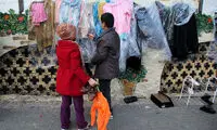 دیوار مهربانی در کرمانشاه +عکس