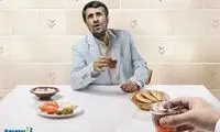 احمدی‌ نژاد در پوستر تبلیغاتی +عکس