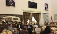 دیدار سفیر انگلیس با سفیر ایران در عراق