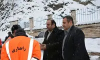 تردد در گردنه حیران آستارا مختل شد